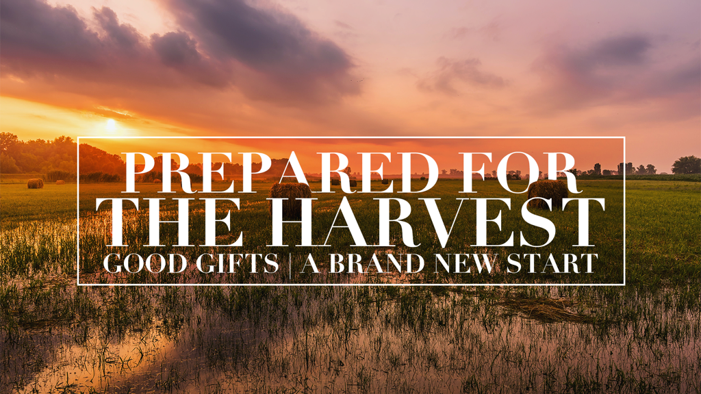 EQUIPPED TO REAP A HARVEST